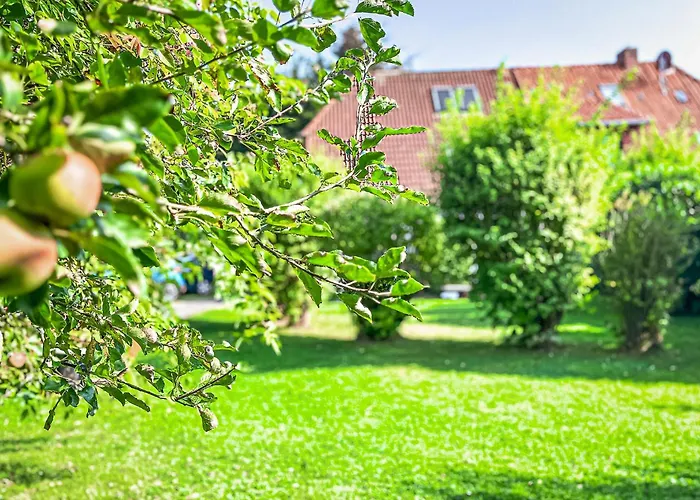 شقة Gaestehaus Karstadt 02 - Gartenblick *